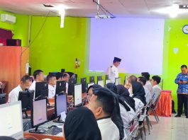 Wabup Jarmin Sidik Buka Ujian Dinas dan UPKP ASN Natuna, 88 Peserta Ikuti CAT BKN