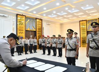Empat Pejabat Polres Aceh Timur Berganti, Kapolres Tekankan Profesionalisme dan Pelayanan kepada Masyarakat