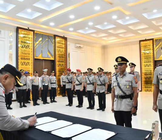Empat Pejabat Polres Aceh Timur Berganti, Kapolres Tekankan Profesionalisme dan Pelayanan kepada Masyarakat