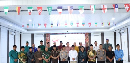 Wakil Bupati Bersama Lintas Agama Doa Bersama HUT Bhayangkara Ke 80