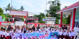 Diskominfotik Bengkalis Edukasi Siswa SD Negeri 5 Penggunaan Gawai, Bullying dan Hoaks