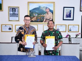 Perkuat Layanan Perbankan dan Kesejahteraan Personel, Lanud Raden Sadjad Jalin Kerja Sama dengan Bank Mandiri