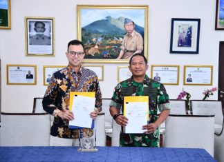 Perkuat Layanan Perbankan dan Kesejahteraan Personel, Lanud Raden Sadjad Jalin Kerja Sama dengan Bank Mandiri