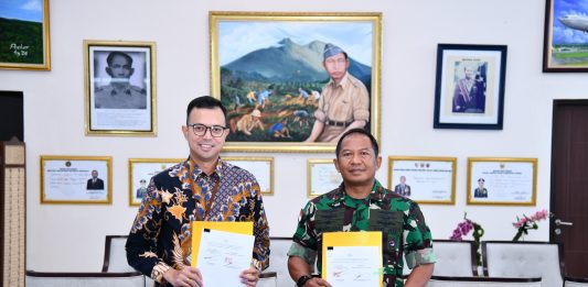 Perkuat Layanan Perbankan dan Kesejahteraan Personel, Lanud Raden Sadjad Jalin Kerja Sama dengan Bank Mandiri