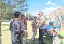 Jumat Berkah, Satlantas Polres Natuna Bagikan 50 Nasi Kotak kepada Masyarakat dan Petugas Kebersihan Pantai Piwang