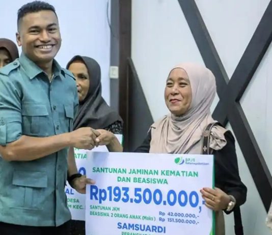 BPJS Ketenagakerjaan Salurkan Santunan Rp1 Miliar untuk 11 Ahli Waris Pekerja di Aceh Barat Daya