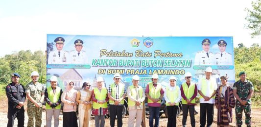 Pemkab Buton Selatan Mulai Bangun Kantor Bupati, Anggaran Fantastis Rp53 Miliar Digelontorkan