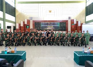 Yonkomposit 1 Gardapati Gandeng Dinkes Natuna Sosialisasikan Bahaya HIV/AIDS