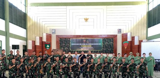 Yonkomposit 1 Gardapati Gandeng Dinkes Natuna Sosialisasikan Bahaya HIV/AIDS