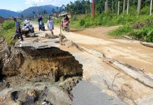 Jalan Penghubung Aceh Timur–Gayo Lues di Desa Nalon Terancam Putus Akibat Erosi Sungai