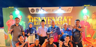 Pasukan Gasing DMDI Melaka Raih Tempat Ketiga di Pertandingan Gasing International Pulau Penyengat