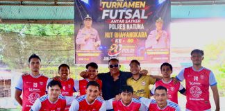Belum Pernah Kebobolan, Satlantas Polres Natuna Siap Rebut Trofi Futsal HUT Bhayangkara ke-80