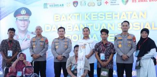 Wakapolda Kepri Ikuti Puncak Bakti Kesehatan dan Bansos, Perkuat Pengabdian kepada Masyarakat