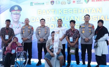 Wakapolda Kepri Ikuti Puncak Bakti Kesehatan dan Bansos, Perkuat Pengabdian kepada Masyarakat
