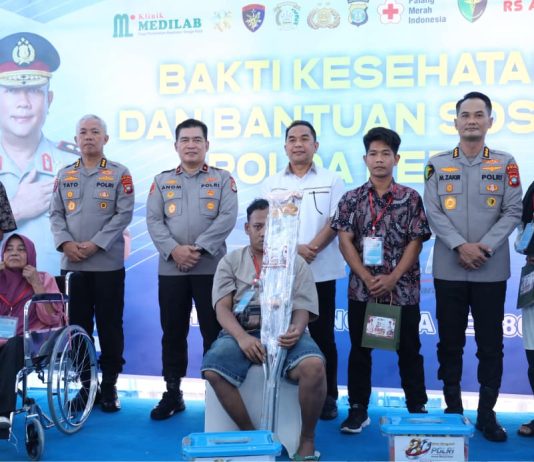 Wakapolda Kepri Ikuti Puncak Bakti Kesehatan dan Bansos, Perkuat Pengabdian kepada Masyarakat