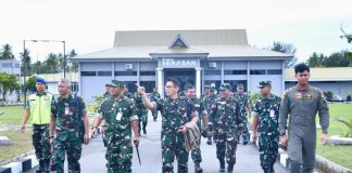 Lanud RSA Natuna Sukses Dukung Pelaksanaan Wasev Koopsudnas