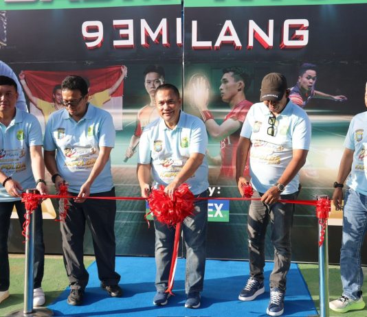 Kapolda Kepri Resmikan GOR Gemilang dan Buka Kejuaraan Badminton Kapolda Cup 2026