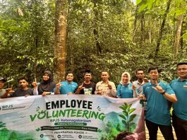 BPJS Ketenagakerjaan dan Warga Kota Subulussalam Rawat Hutan Adat Subulussalam