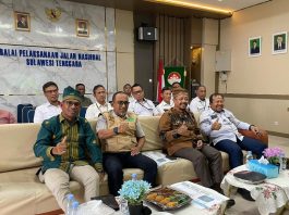 Azhari Temui Kepala BPJN Sultra di Launching IJD 2025, Buteng Bidik Tambahan Ruas Jalan Nasional