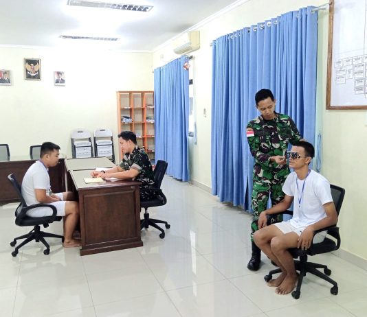 52 Casis Ikuti Seleksi Bintara TNI AU Gelombang II A-58 di Lanud Raden Sadjad