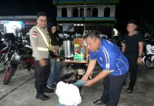 Secangkir Kopi untuk Warga, Cara Humanis Bhabinkamtibmas Natuna Jaga Kamtibmas