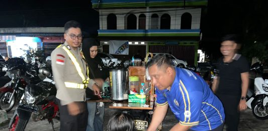 Secangkir Kopi untuk Warga, Cara Humanis Bhabinkamtibmas Natuna Jaga Kamtibmas