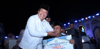 Bupati Asahan Hadiri Penutupan MTQ ke-40 Sumut, Kafilah Asahan Raih Juara Umum V
