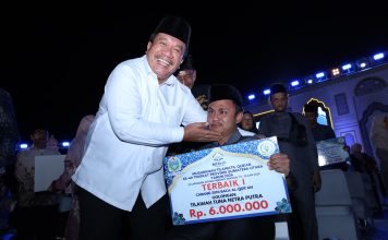 Bupati Asahan Hadiri Penutupan MTQ ke-40 Sumut, Kafilah Asahan Raih Juara Umum V