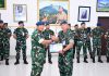 Danlanud RSA Apresiasi Pengabdian Kolonel Adm Marshall pada Penyerahan Jabatan Kadister