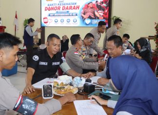Polres Natuna Gelar Donor Darah Jelang Hari Bhayangkara ke-80, Wujud Nyata Kepedulian Sesama