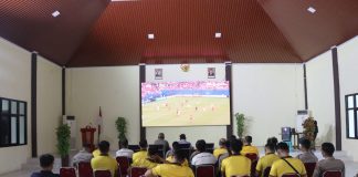Kapolres Natuna Nobar Piala Dunia 2026 Bersama PJU dan Personel, Bangkitkan Semangat Olahraga dan Kebersamaan