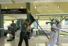 Tradisi Penuh Makna, Yon Komposit 1 Gardapati Antar Prajurit Menuju Satuan Baru