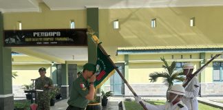 Tradisi Penuh Makna, Yon Komposit 1 Gardapati Antar Prajurit Menuju Satuan Baru