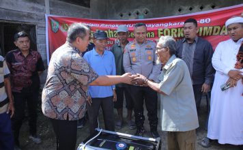Belum Terjangkau Listrik PLN, Bupati dan Kapolres Asahan Kunjungi Warga Dusun VIII Sei Kepayang