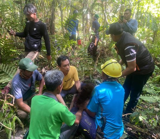 Empat Hari Pencarian, Tim Gabungan Temukan Lansia Hilang di Lingga dalam Keadaan Selamat