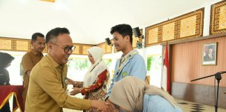 Terima 485 Mahasiswa Kukerta UNRI, Bupati Bengkalis Harap Jadi Agen Perubahan di Masyarakat