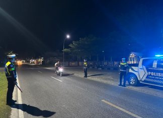Satlantas Polres Natuna Intensifkan Patroli Malam, Antisipasi Balap Liar dan Ciptakan Lalu Lintas Kondusif