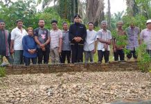 Gerakan Pembugaran Makam Leluhur Kesultanan Islam Perlak Digelar di Seumanah Jaya