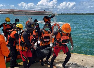 ABK KM Ocean Three Ditemukan Meninggal, Operasi Pencarian Satu Korban Berlanjut