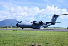 Lanud Raden Sadjad Berhasil Dukung Pendaratan Perdana Airbus A400M TNI AU di Natuna