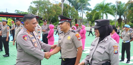42 Personel Polres Natuna Naik Pangkat, Kapolres: Jadikan Amanah untuk Tingkatkan Pengabdian kepada Masyarakat