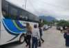 Kasatlantas Polres Natuna dan Dishub Cek Kelayakan Bus Damri, Pastikan Aman Beroperasi