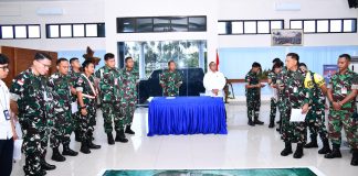 Jelang Manuver Lapangan, Lanud RSA Gelar TFG dan Table Top Exercise ERP