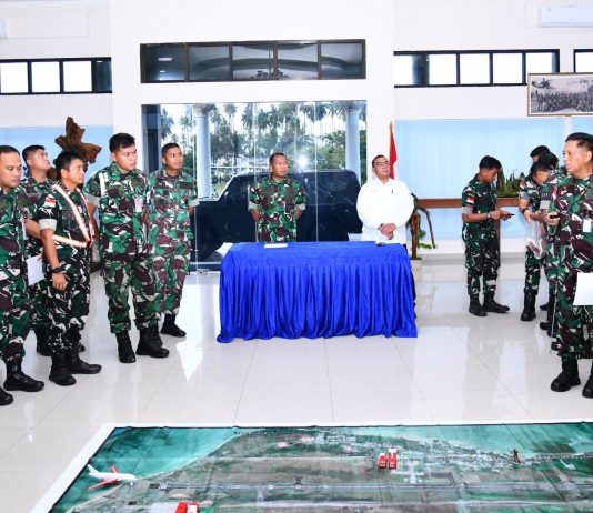 Jelang Manuver Lapangan, Lanud RSA Gelar TFG dan Table Top Exercise ERP