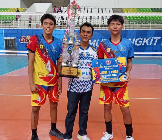 Batam Tectona Kepri Juara Turnamen MAVI Korwil Sumut, Dua Putra Terbaik Lingga Turut Bersinar
