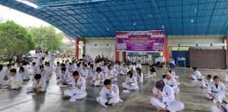 74 Karateka Ikuti UKT Semester I 2026, Pengcab Tako Dumai Tekankan Disiplin dan Prestasi