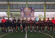 Polres Natuna Gelar Turnamen Futsal Antar Satker Sambut HUT Bhayangkara ke-80