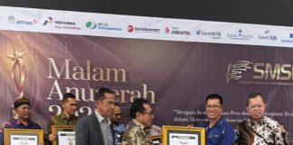 Bupati Anambas Dato’ Aneng Raih Anugerah Tokoh Inspiratif Nasional SMSI 2026 di Gedung Dewan Pers