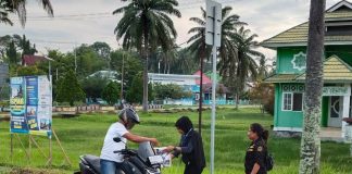 Ormas Gagak Hitam Galang Dana untuk Korban Puting Beliung di Desa Tanjung Kelit