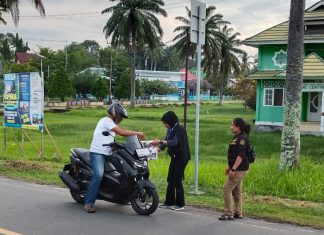 Ormas Gagak Hitam Galang Dana untuk Korban Puting Beliung di Desa Tanjung Kelit